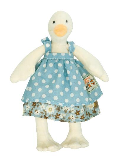 Grande Famille - Jeanne Duck Soft Toy, Mini (20 cm)  By Moulin Roty