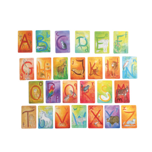 Learning - Cards, Letters 48pcs English By GRIMM'S