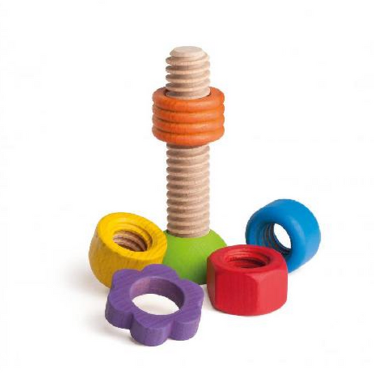 Screw-Turning Game Rainbow By Erzi