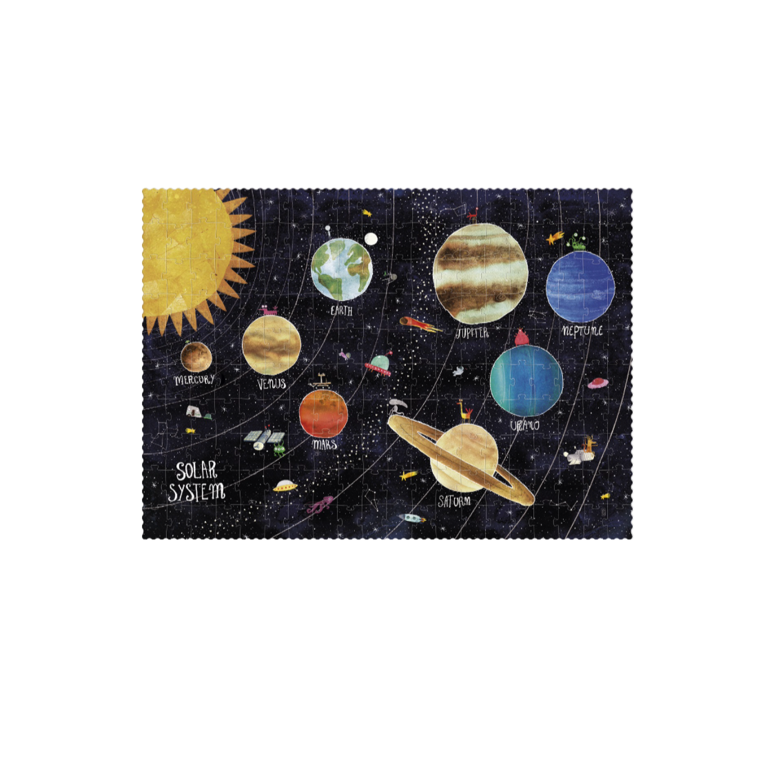 Puzzle - Discover the Planets Glow-in-the-Dark By Londji