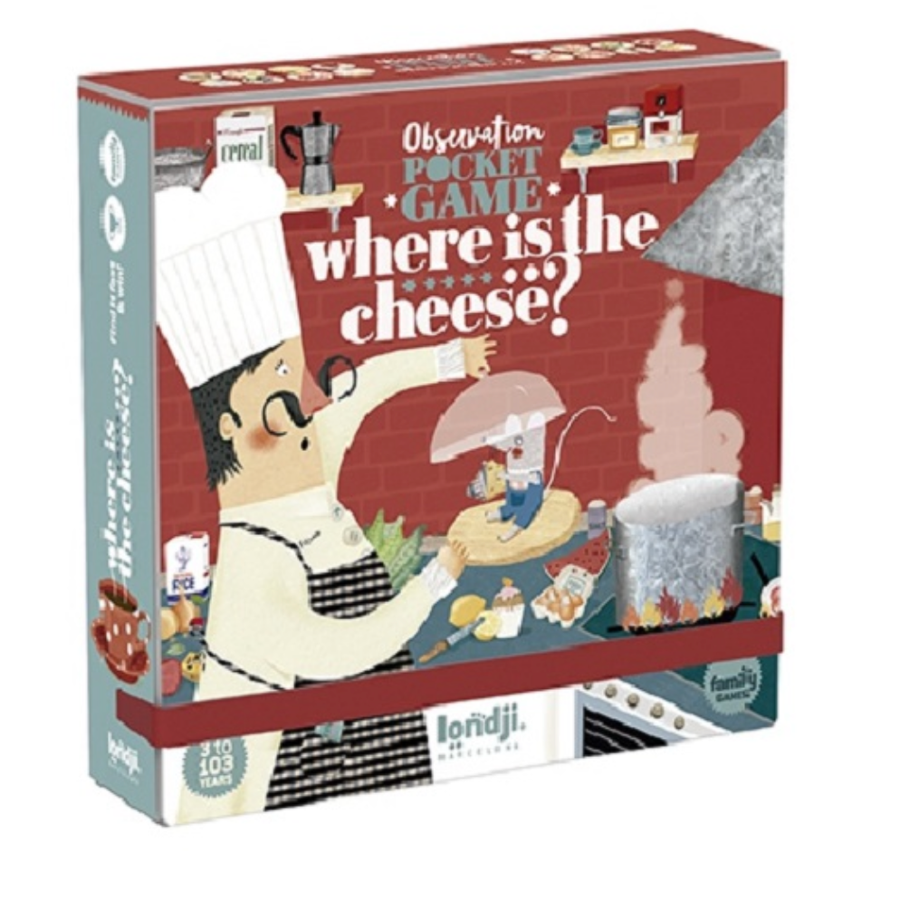 Pocket Game - Where is the Cheese? By Londji
