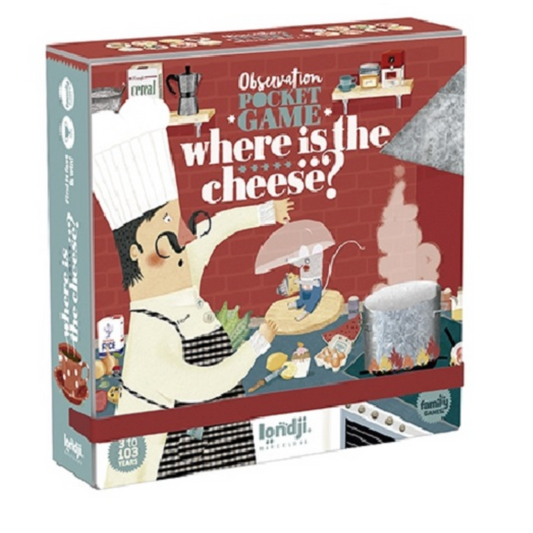 Pocket Game - Where is the Cheese? By Londji
