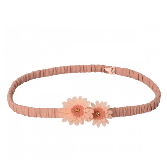 MAILEG Headband, Flower - Melon, Small