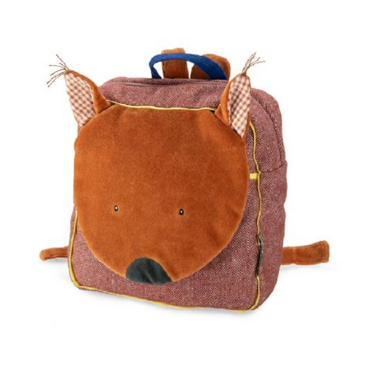 Pomme Des Bois - Squirrel Backpack By Moulin Roty