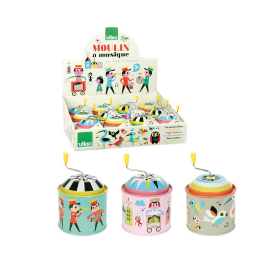 Metal Music Box By Vilac