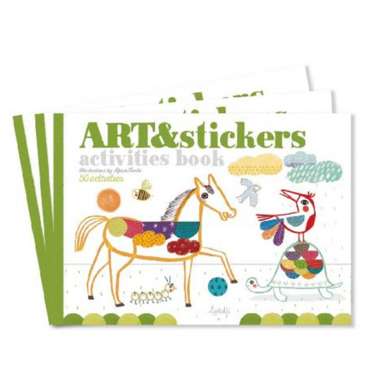 Activities Book - ART&stickers By Londji & Africa Fanlo