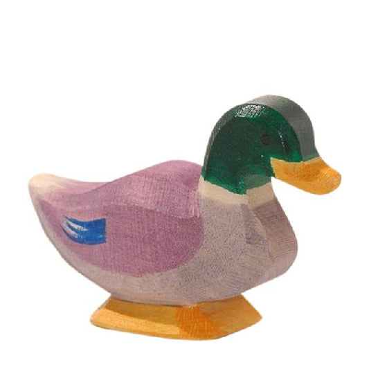Duck Male  By Ostheimer Wooden Toys