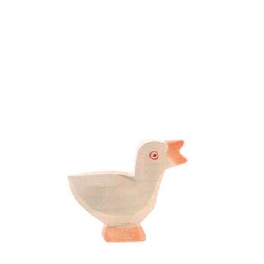 Goose - Gosling Head High By Ostheimer Wooden Toys