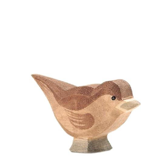 Bird - Sparrow  By Ostheimer Wooden Toy