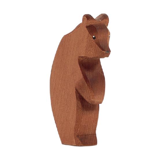 Bear Large Standing Head Down By Ostheimer Wooden Toys