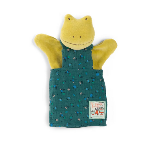 Grande Famille - Perlette Frog Hand Puppet