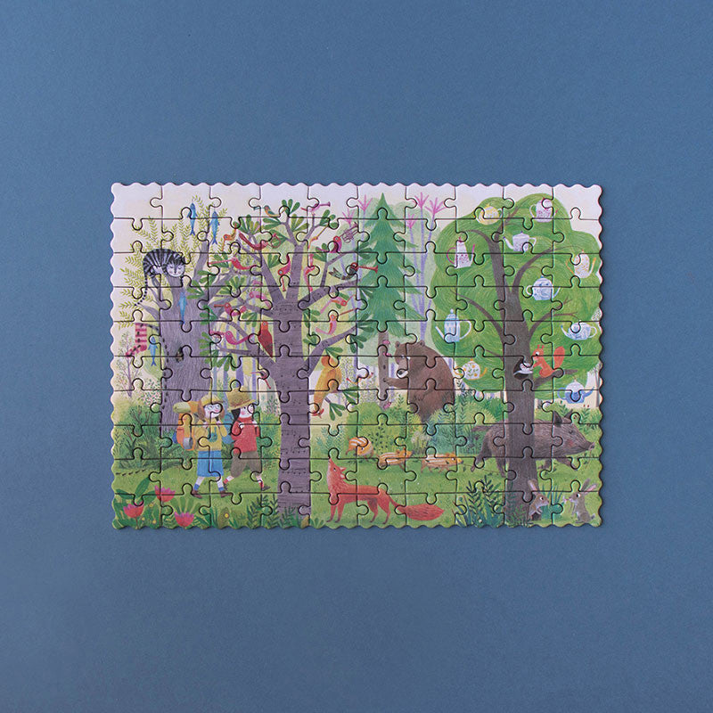 Pocket Puzzle - Night & Day in the Forest Reversible Puzzle By Londji