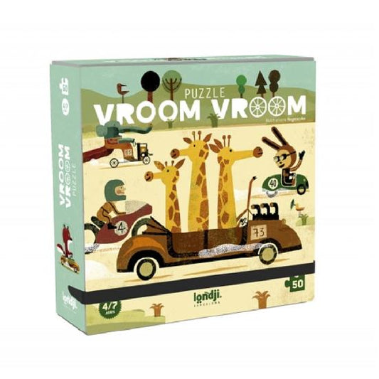 Pocket Puzzle - Vroom Vroom By Londji