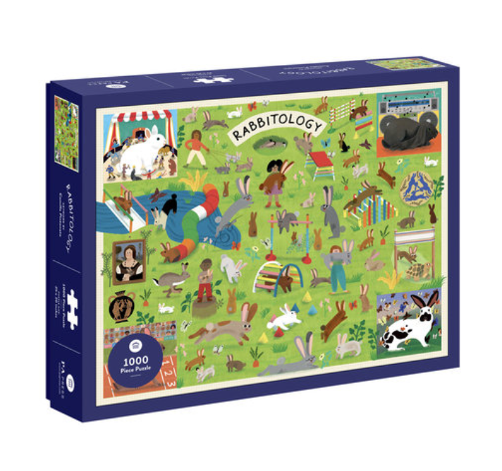 Rabbitology 1000 Piece Puzzle
