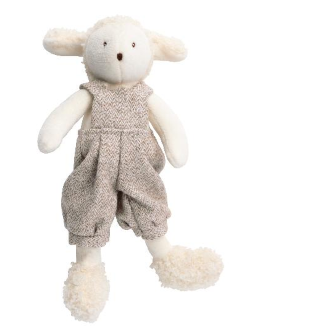 Grande Famille - Albert Sheep Soft Toy, mini (20 cm)  By Moulin Rot