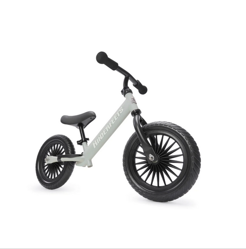 Metal Trail Balance Bike Silver Sage by Kinderfeets