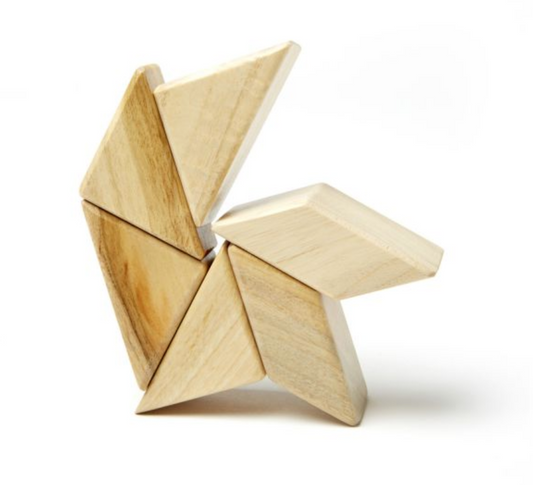 Tegu 6-Piece Pocket Pouch Prism - Natural