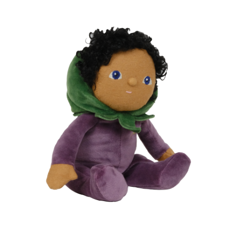 Olli Ella Dinky Dinkum Dolls -Ellis Eggplant - Purple