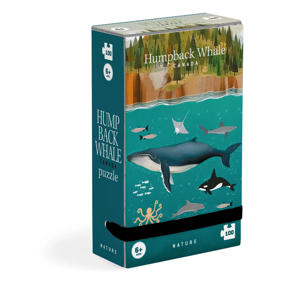 Tiny Puzzle Humpback Whale Canada Nature by Londji