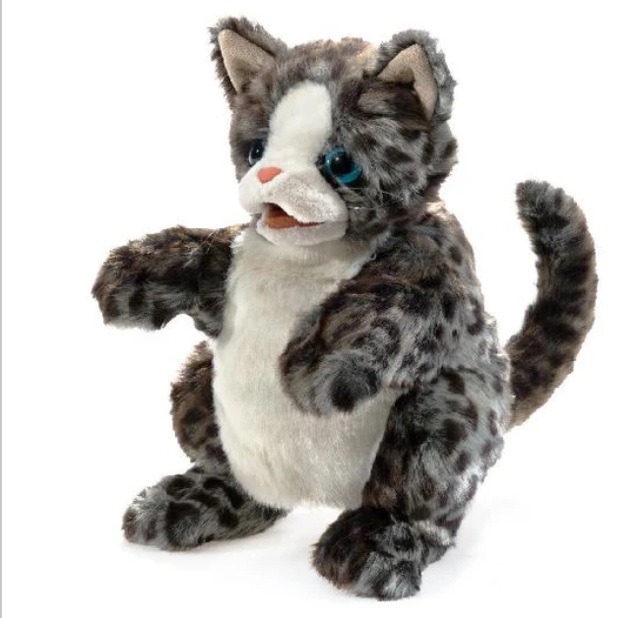 Wild Cat Kitten by Folkmanis Puppets