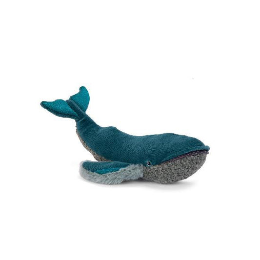 Tout Autour Du Monde - Whale, Small Soft Toy By Moulin Roty