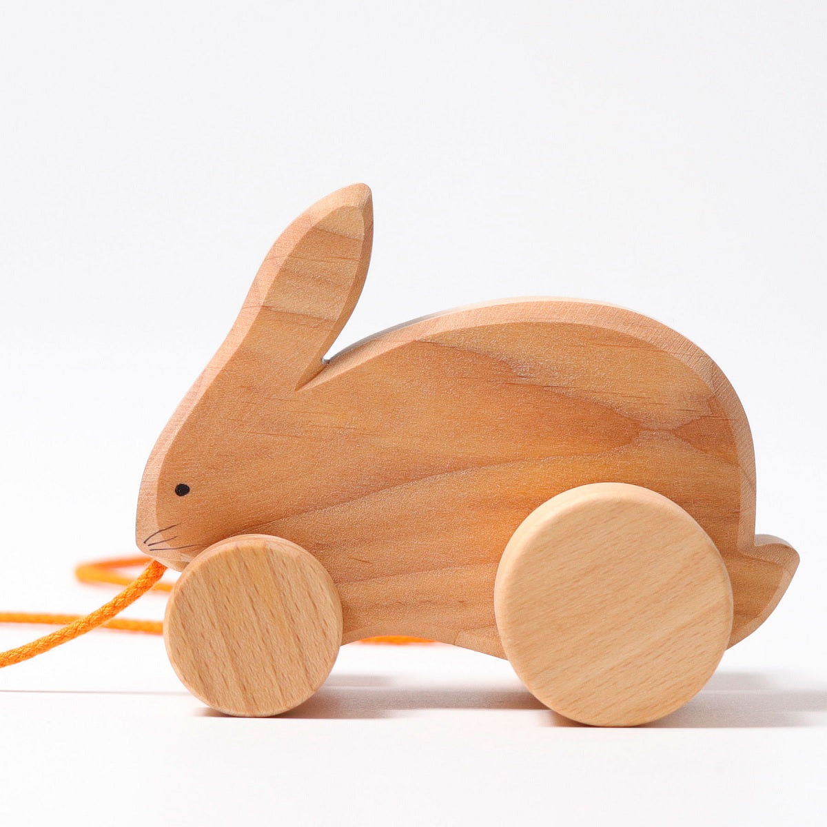 Pull Along Bobbing Rabbit  By GRIMM'S SPIEL & HOLZ DESIGN