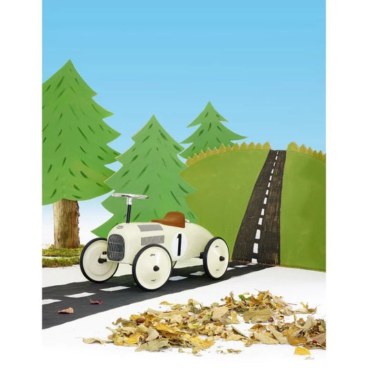 Ride On - Car, Vintage white  By Vilac