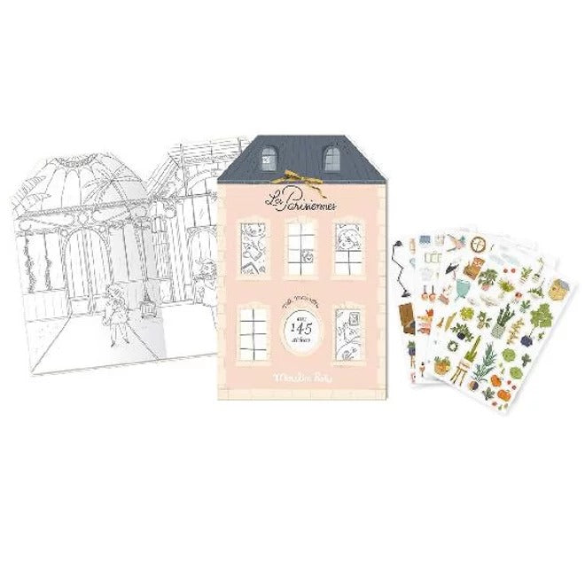 Parisiennes - Sticker Book By Moulin Roty & Lucille Michieli