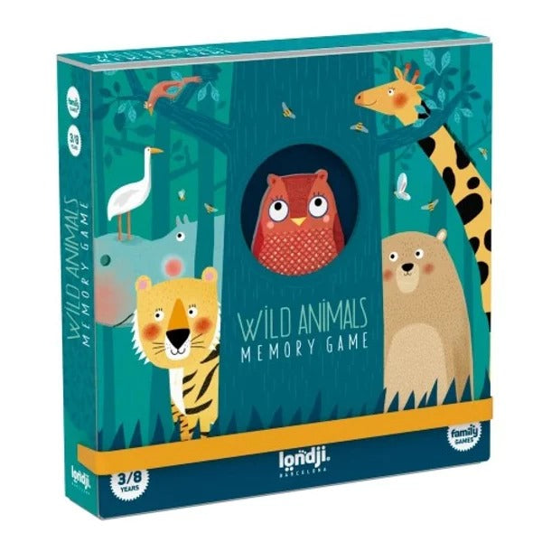 Memory Game - Wild Animals By Londji & Txell Darne