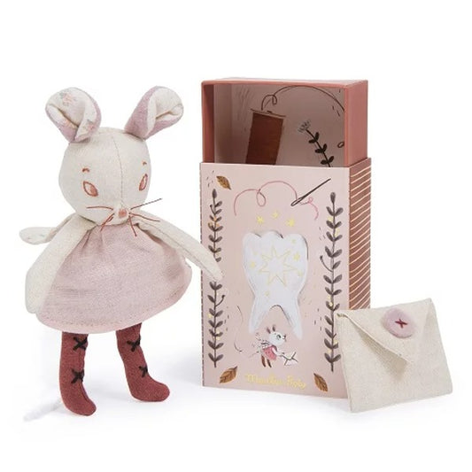Apres la pluie - mouse tooth box By Moulin Roty & Lucille Michieli