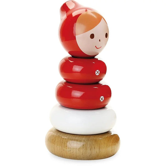 Shinzi Katoh - Stacking Toy, Red Riding Hood By Vilac