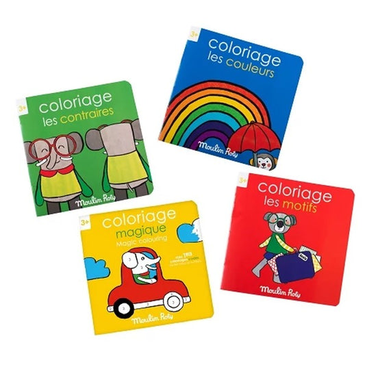 Popipop - colouring book By Moulin Roty