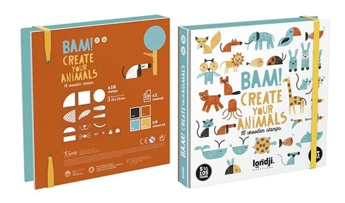 Stamps - Bam! Animals By Londji