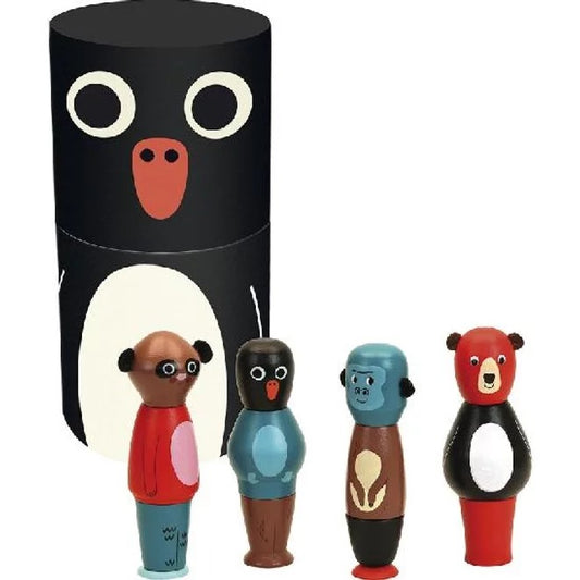 Ingela P. Arrhenius - Magnetic Animals Set  By Vilac