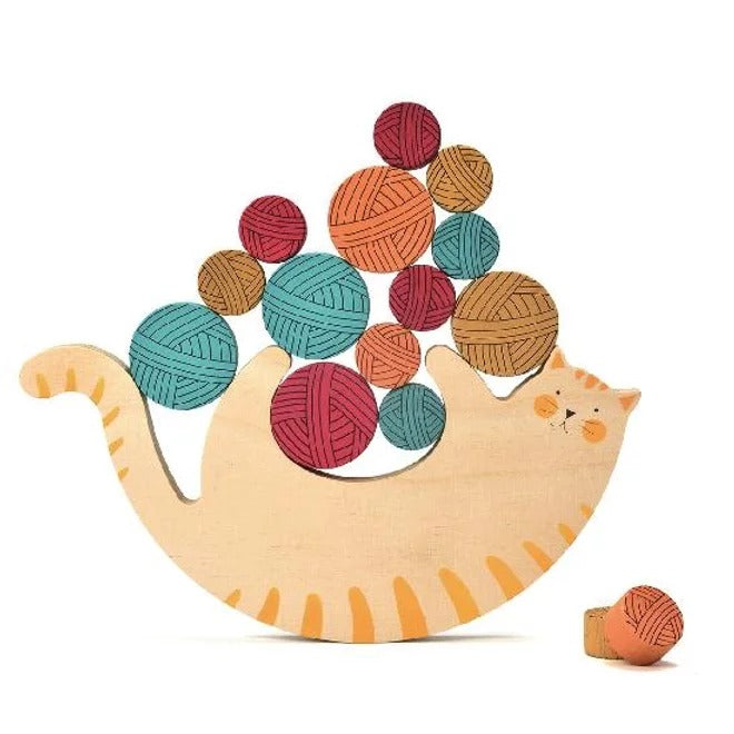 Wooden Toy - Meow Balancing Game By Londji