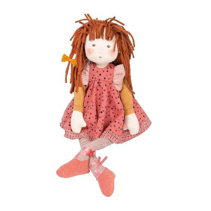 Les Rosalies - Anemone Rag Doll (57cm) By Moulin Roty & Cécile Blindermann