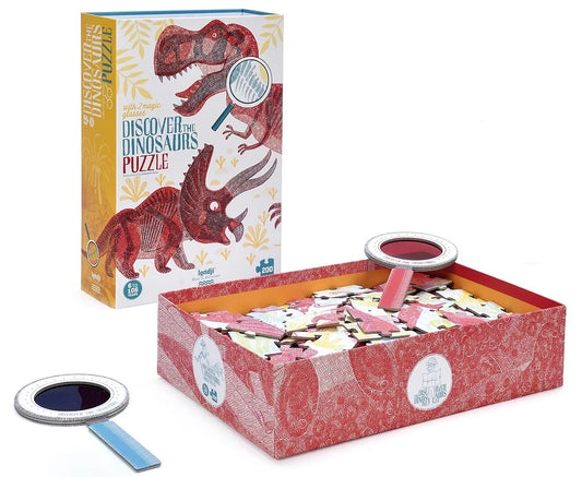 Puzzle - Discover the Dinosaurs By Londji & Sebastià Serra