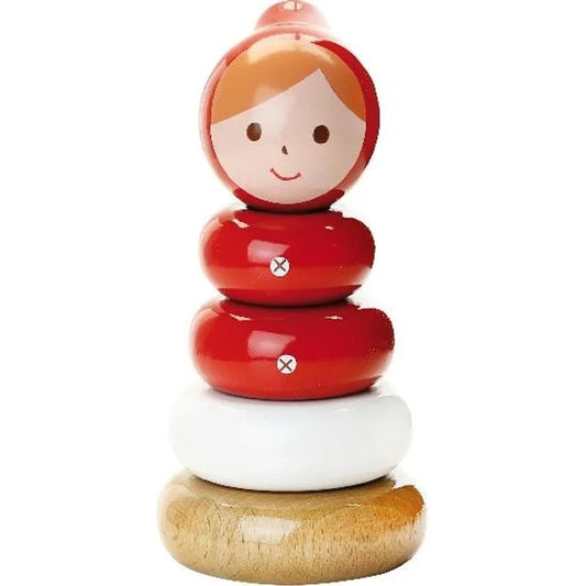 Shinzi Katoh - Stacking Toy, Red Riding Hood By Vilac