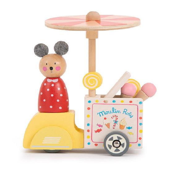 Grande Famille - Play - Ice Cream Delivery Tricycle By Moulin Roty