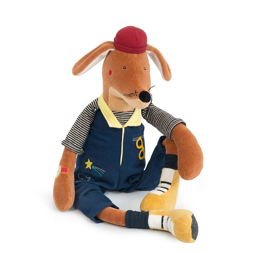 Broc' & Rolls - Elvis the Dog Soft Toy By Julie Daleyden & Moulin Roty