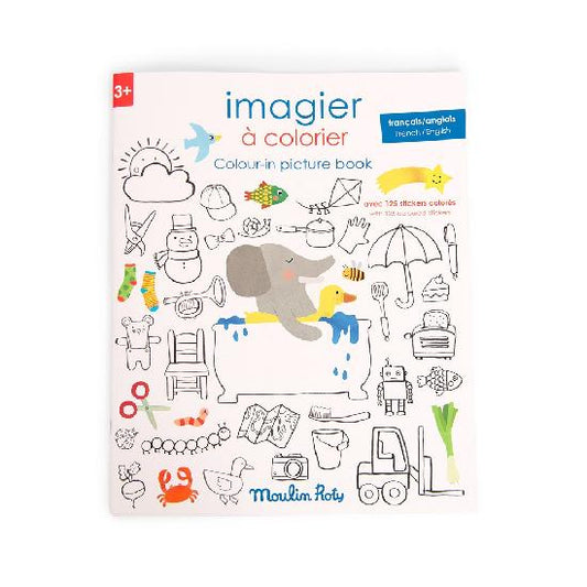 Popipop - Sticker Book By Moulin Roty