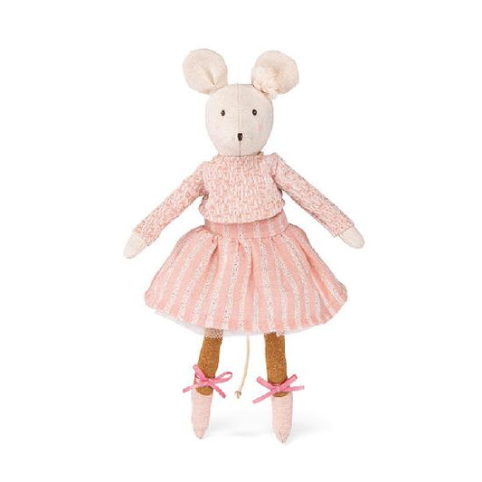Petite Ecole De Danse - Ballerina Mouse Doll Anna  By Moulin Roty