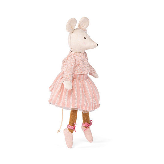 Petite Ecole De Danse - Ballerina Mouse Doll Anna  By Moulin Roty