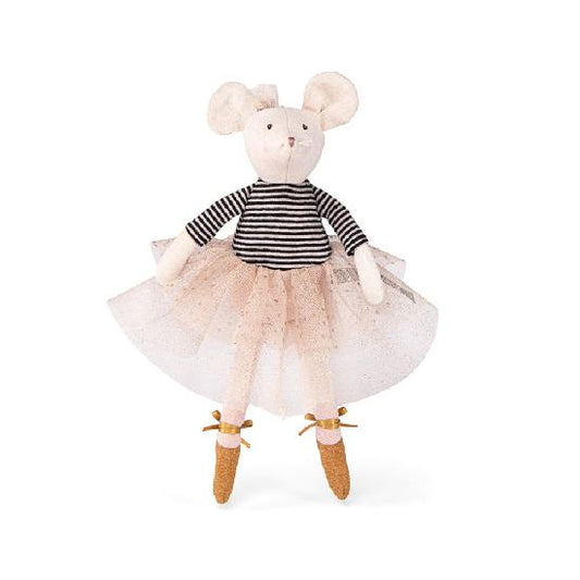 Petite Ecole De Danse - Ballerina Mouse Doll Suzie By Moulin Roty