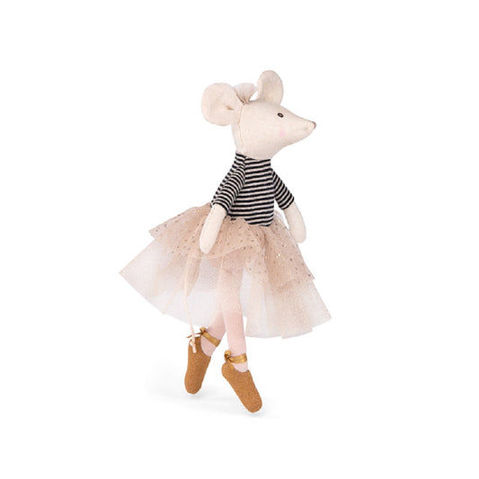 Petite Ecole De Danse - Ballerina Mouse Doll Suzie By Moulin Roty
