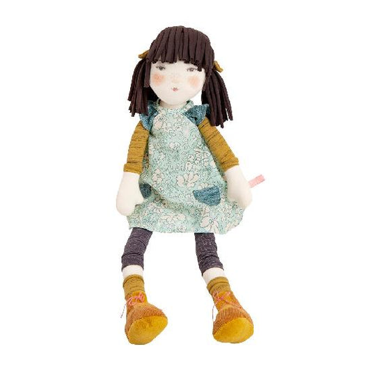 Les Rosalies - Iris Rag Doll  By Cecile Blindermann & Moulin Roty