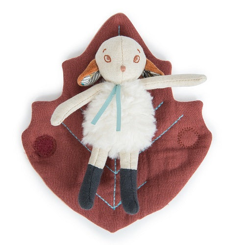 Apres la Pluie - Chataigne Sheep Soft Toy By Moulin Roty & Lucille Michieli