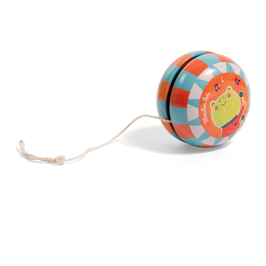 Jouets Metal - Fanfare Yo-Yo, Frog By Moulin Roty