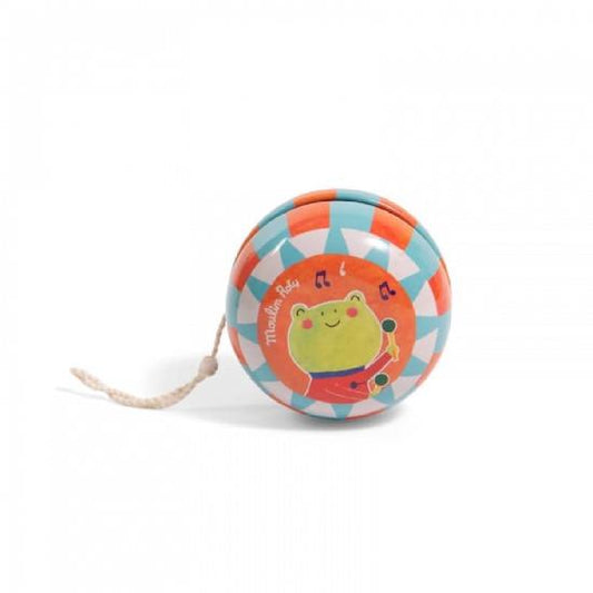 Jouets Metal - Fanfare Yo-Yo, Frog By Moulin Roty
