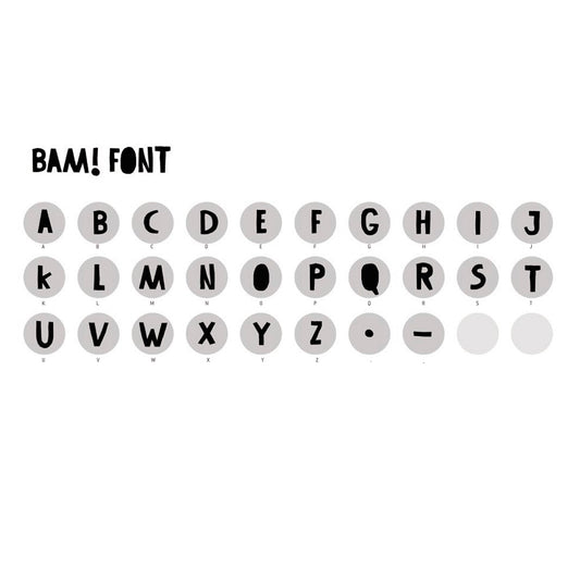 Stamps - Bam! Words  By Londji